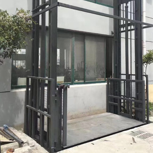 独山5吨室外升降货梯